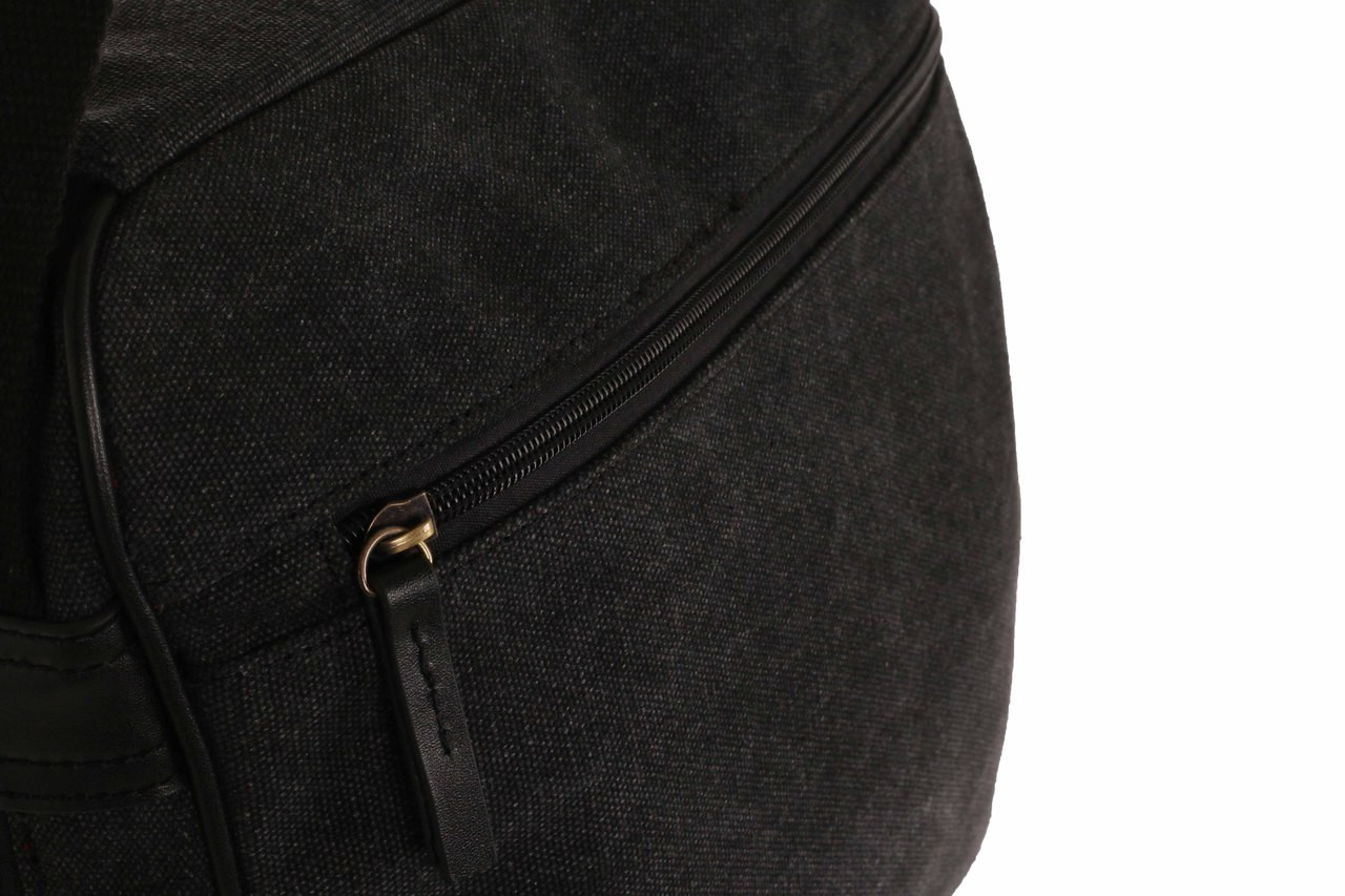 WB-6015 - Woodbridge large cross body flap over canvas satchel