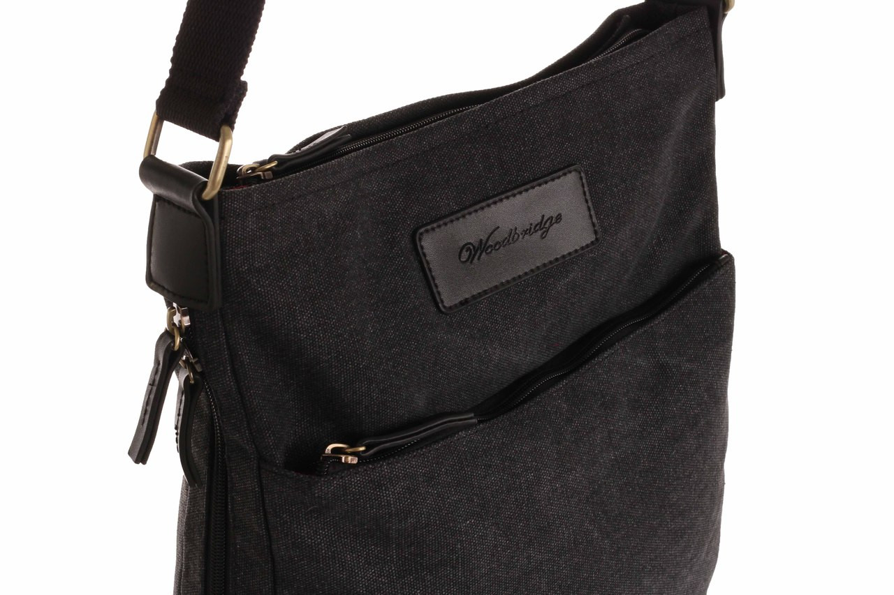 WB-6013 - Woodbridge large cross body canvas bag
