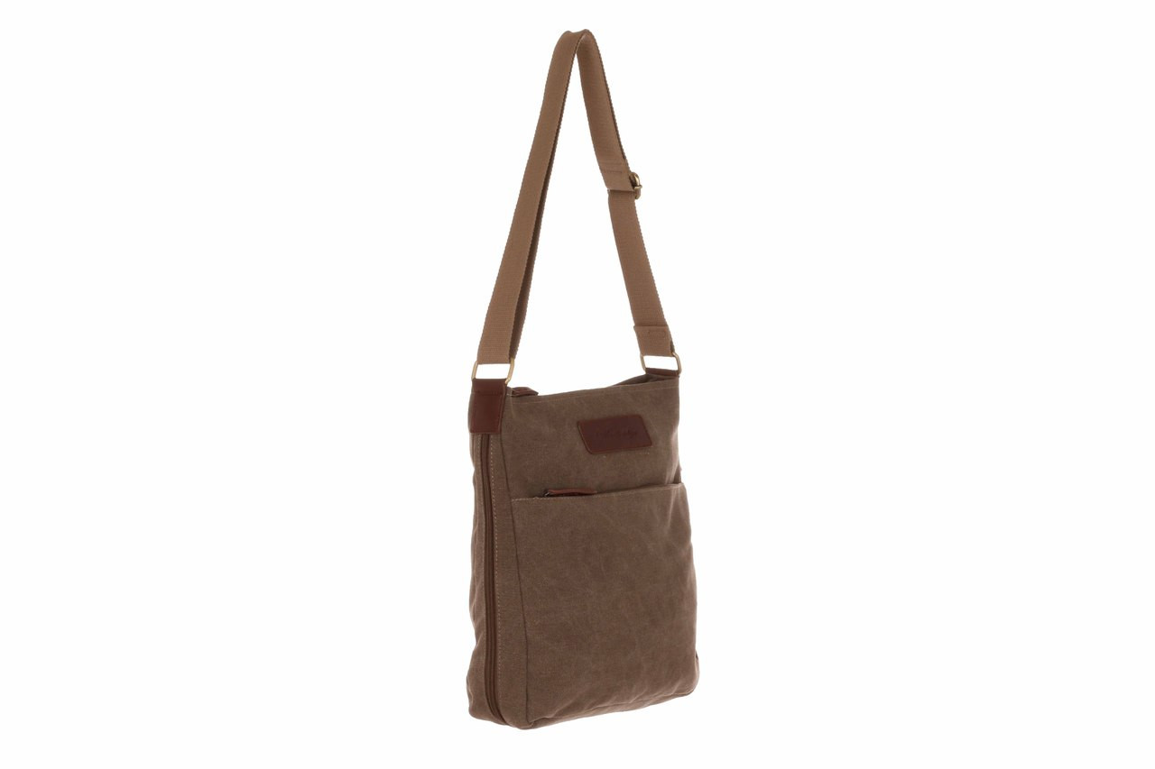 WB-6013 - Woodbridge large cross body canvas bag