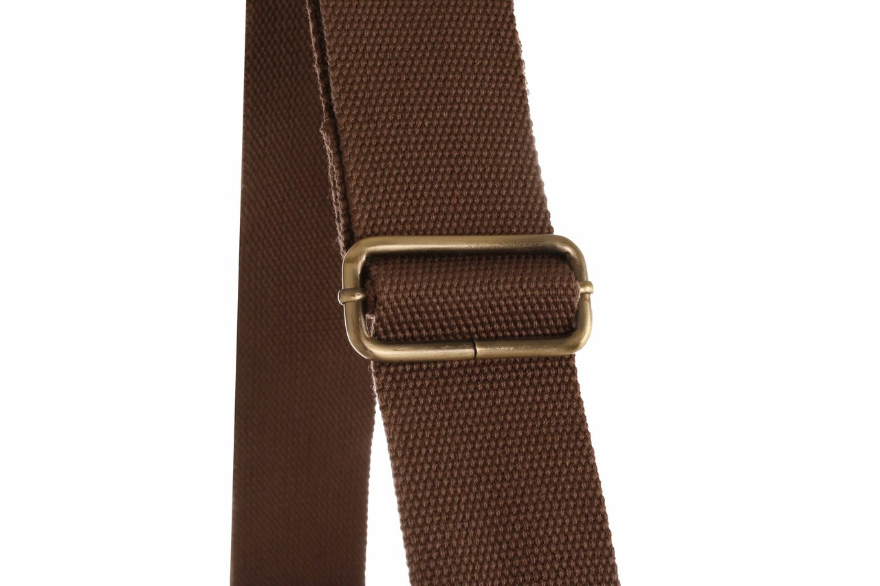 WB-6014 - Woodbridge large cross body flap over canvas bag