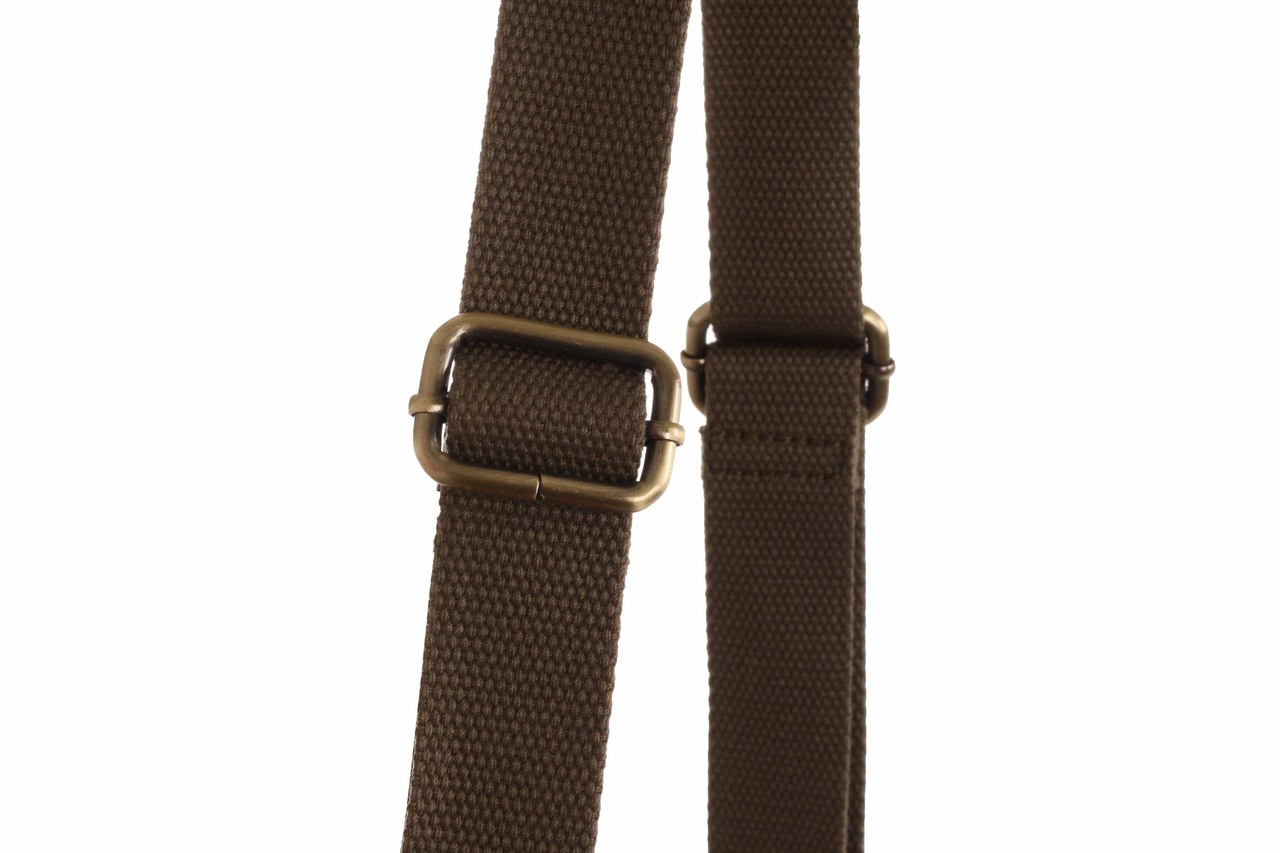 WB-6018 - Woodbridge large cross body flap over canvas bag