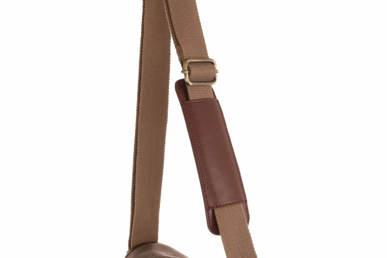 WB-6022 - Woodbridge large cross body flap over canvas bag