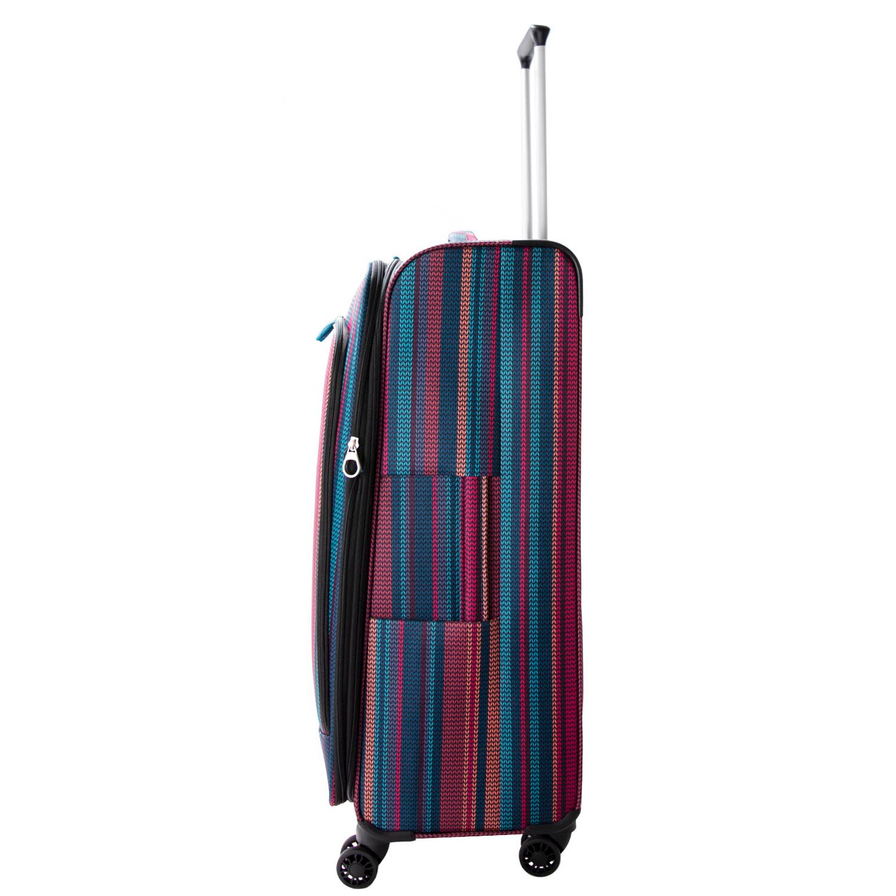 HBY-0160 - HIGHBURY Marrakesh Multi Stripe Ultra Light Weight Luggage