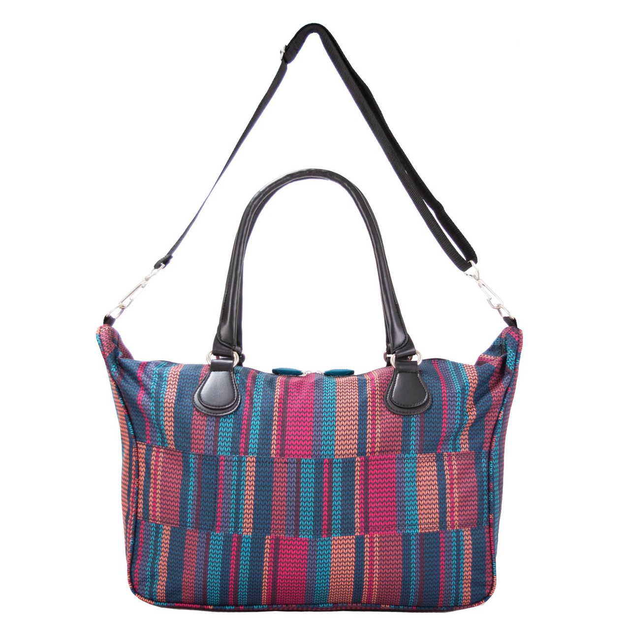 HBY-0160 - HIGHBURY Marrakesh Multi Stripe Ultra Light Weight Luggage