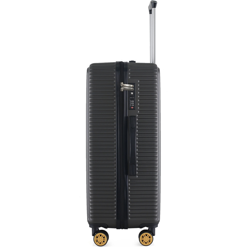 HBY-0168 - Dark Grey - HIGHBURY - Yellowstone Hard Luggage Cases