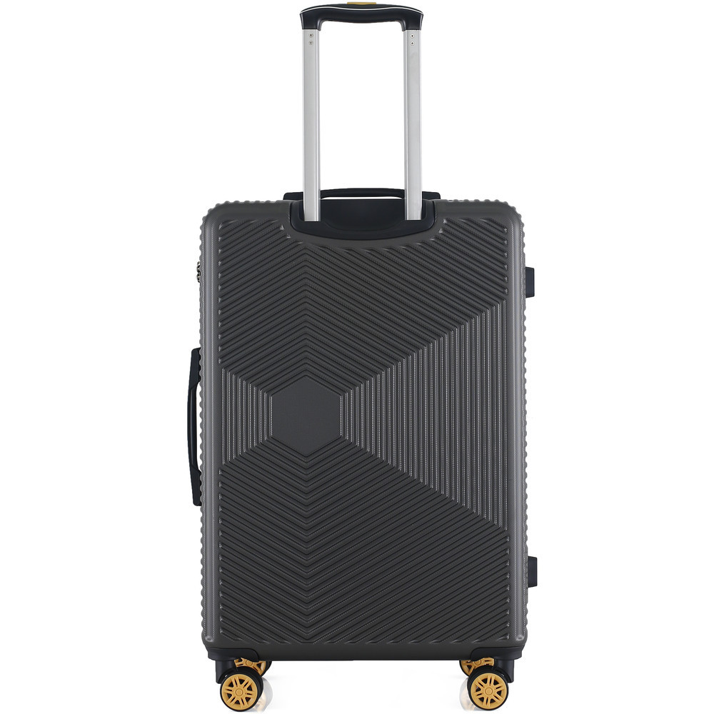HBY-0168 - Dark Grey - HIGHBURY - Yellowstone Hard Luggage Cases