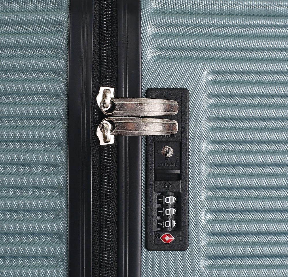 HBY-0168 - Sage Green - HIGHBURY - Yellowstone Hard Luggage Cases