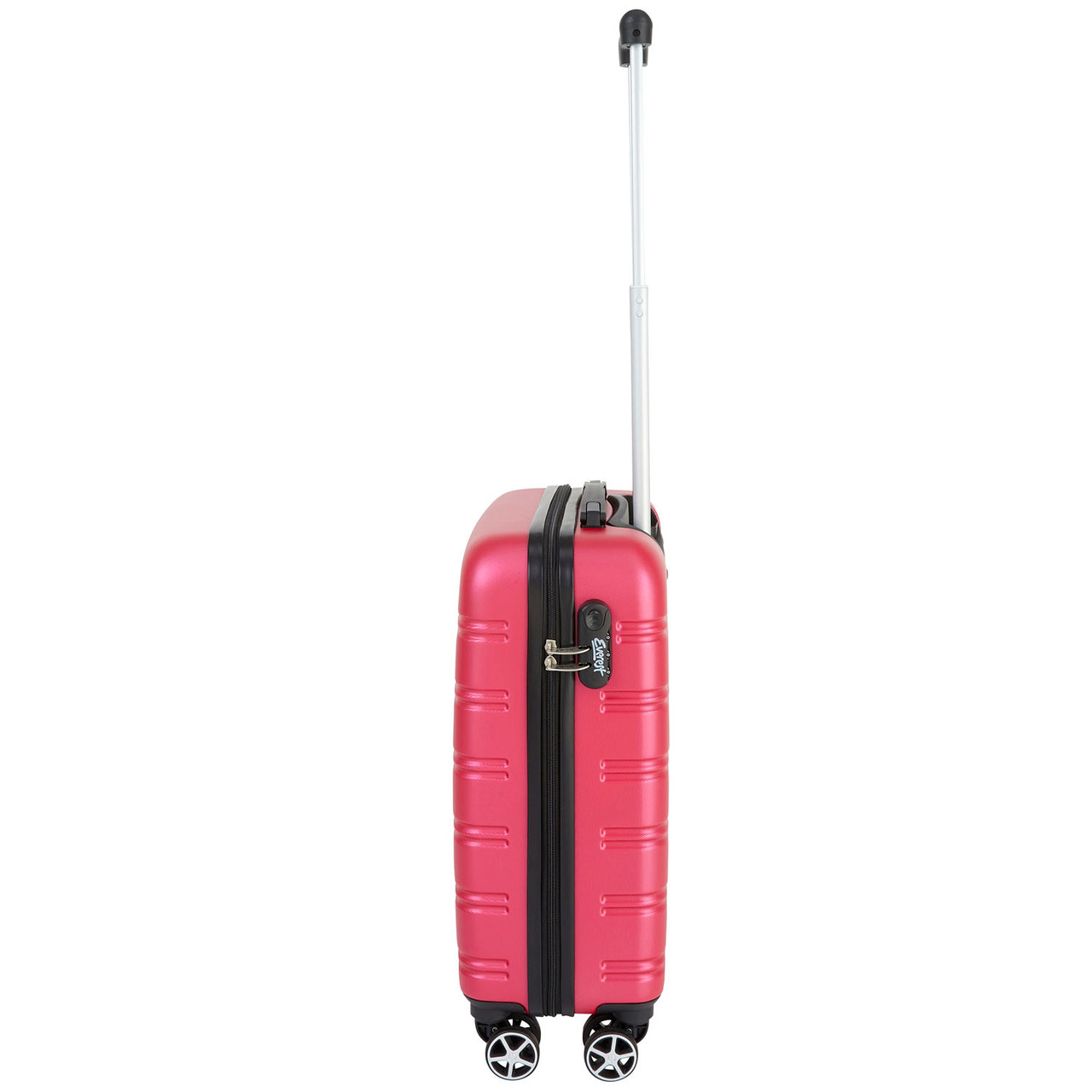 EV-441 - Fushia Pink  EVEREST lightweight 8 wheeler ABS luggage case