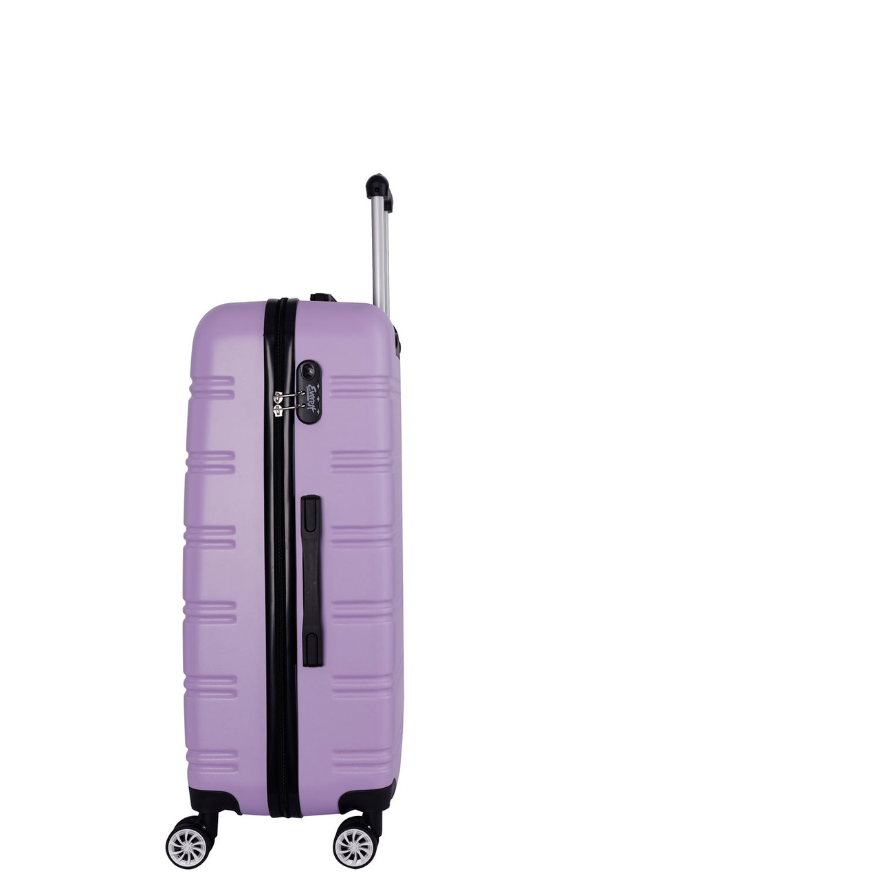 EV-441 - Lilac  EVEREST lightweight 8 wheeler ABS luggage case