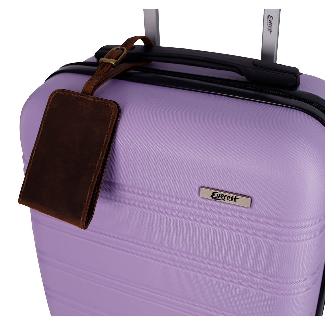 EV-441 - Lilac  EVEREST lightweight 8 wheeler ABS luggage case