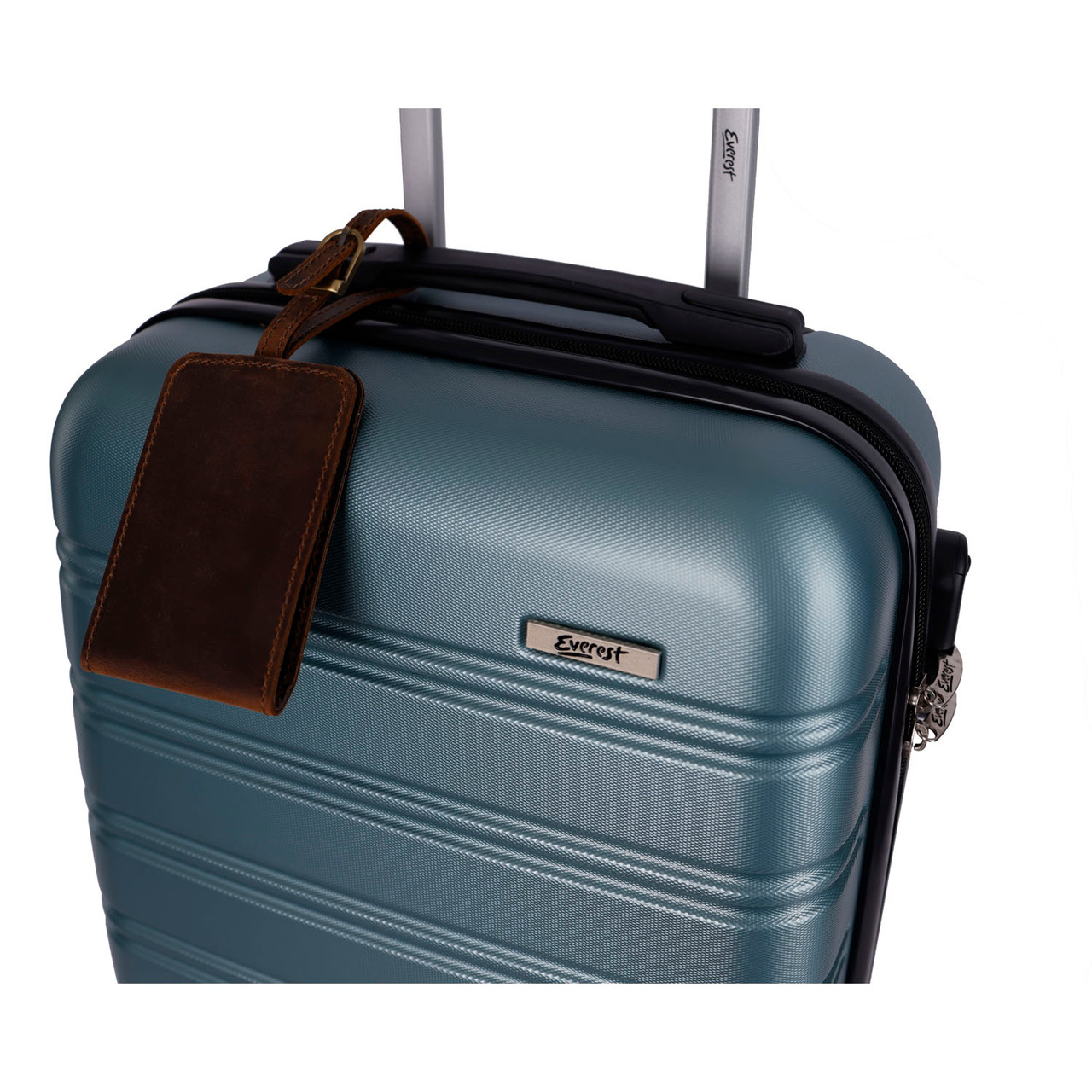 EV-441 - Sage Green  EVEREST lightweight 8 wheeler ABS luggage case