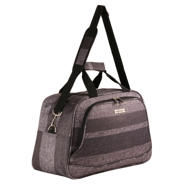 HBY-0005 - HIGHBURY Unique Grey Stripe® Cabin Weekend Bag