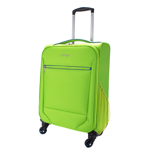 EV-428 EVEREST 4 Wheeler Cabin Trolley Case in Lime