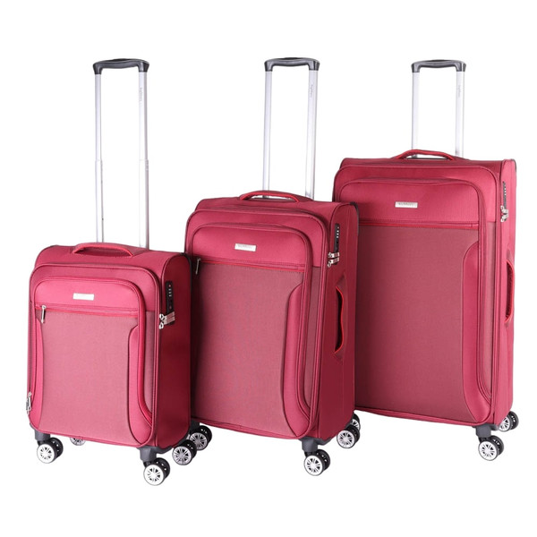 HBY-0170 - Burgundy HIGHBURY SOL Ultra Light Weight Luggage