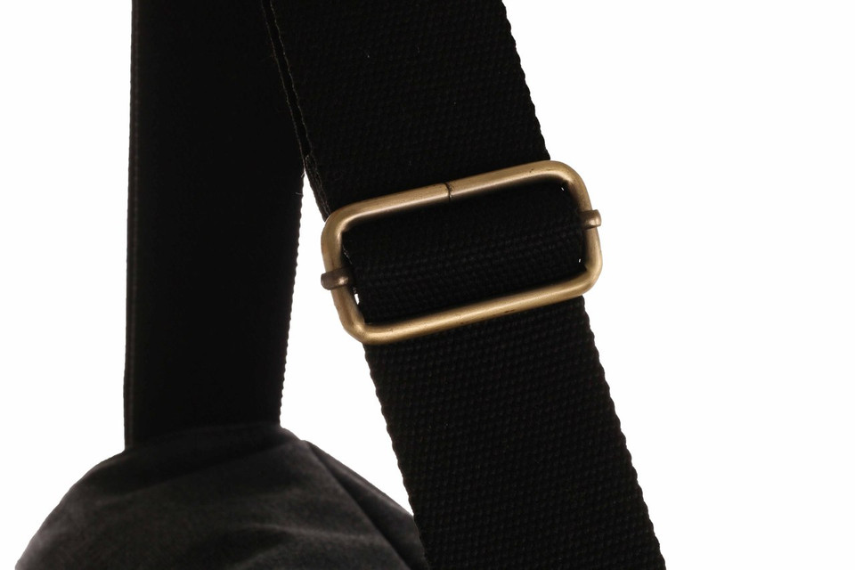 WB-6015 - Woodbridge large cross body flap over canvas satchel