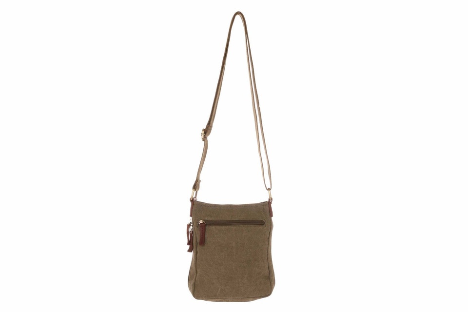 WB-6012 - Woodbridge small cross body canvas bag