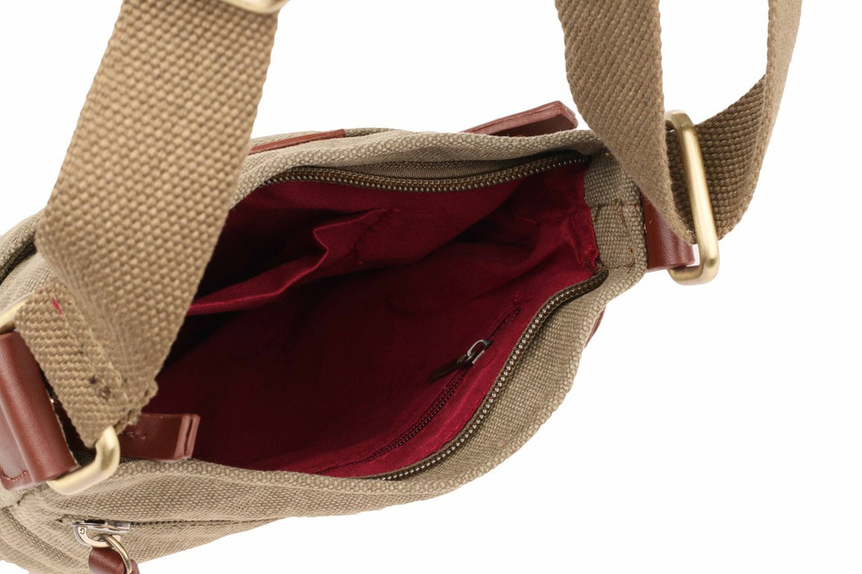 WB-6012 - Woodbridge small cross body canvas bag