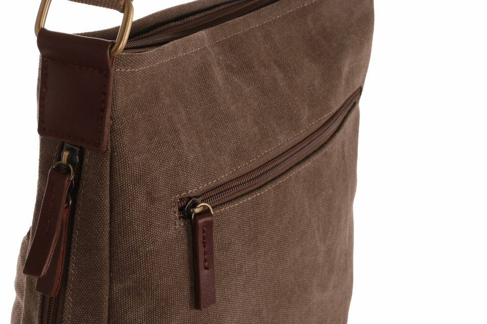WB-6013 - Woodbridge large cross body canvas bag