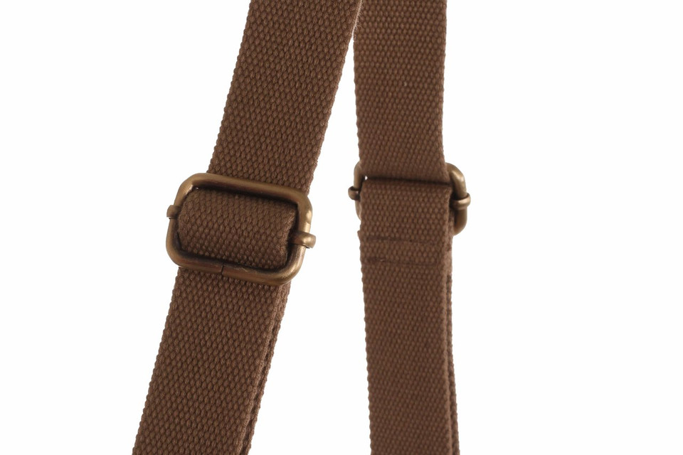 WB-6018 - Woodbridge large cross body flap over canvas bag