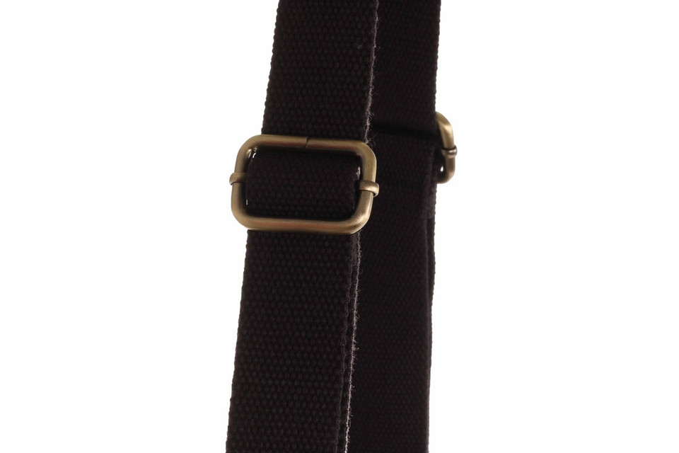 WB-6018 - Woodbridge large cross body flap over canvas bag