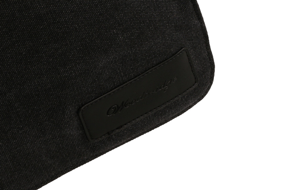 WB-6019 - Woodbridge large cross body flap over canvas bag