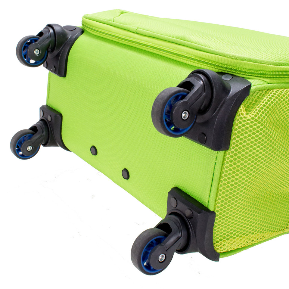 EV-428 EVEREST 4 Wheeler Cabin Trolley Case in Lime