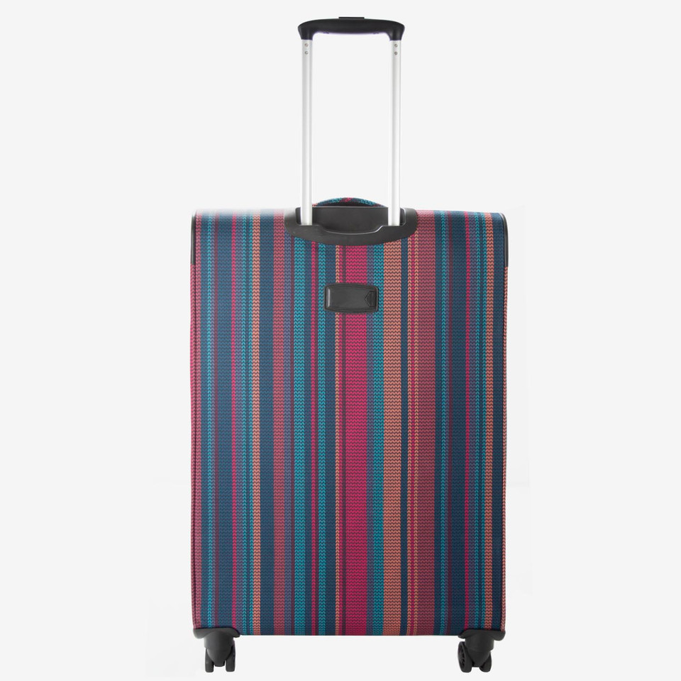 HBY-0160 - HIGHBURY Marrakesh Multi Stripe Ultra Light Weight Luggage
