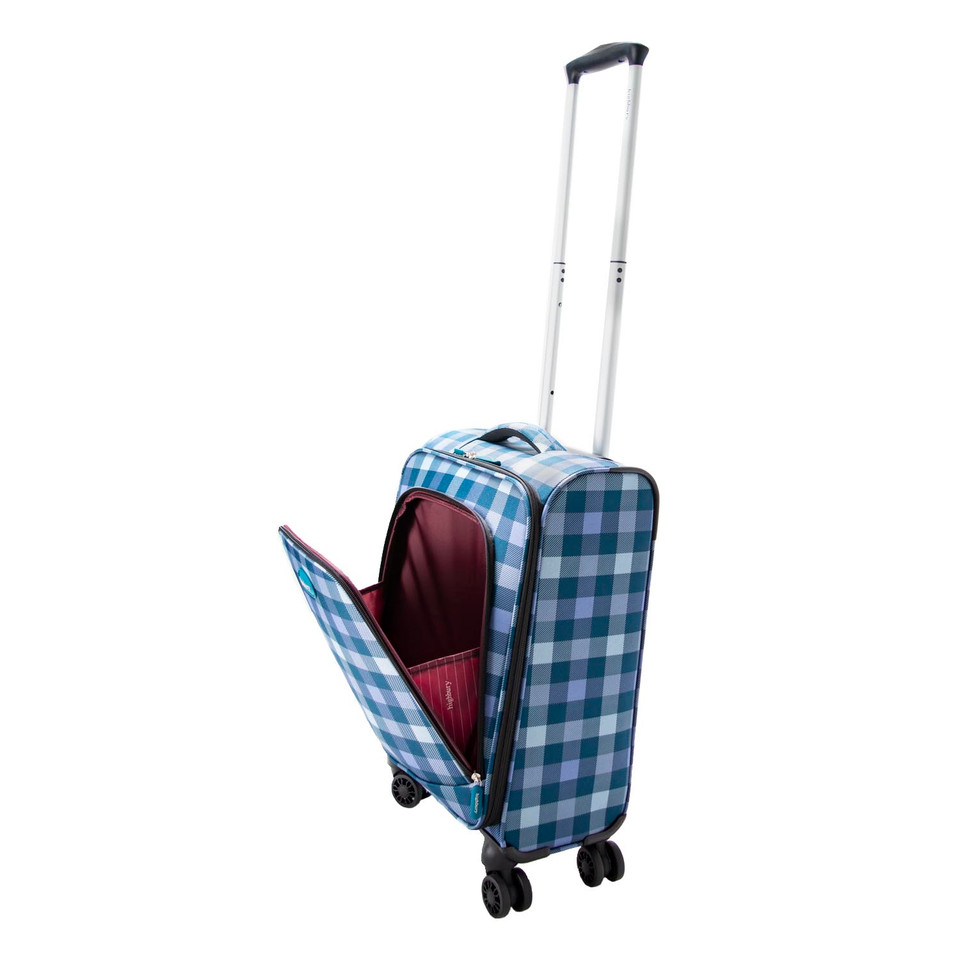 HBY-0104 - HIGHBURY Unique Blue Box Ultra Light Weight Luggage