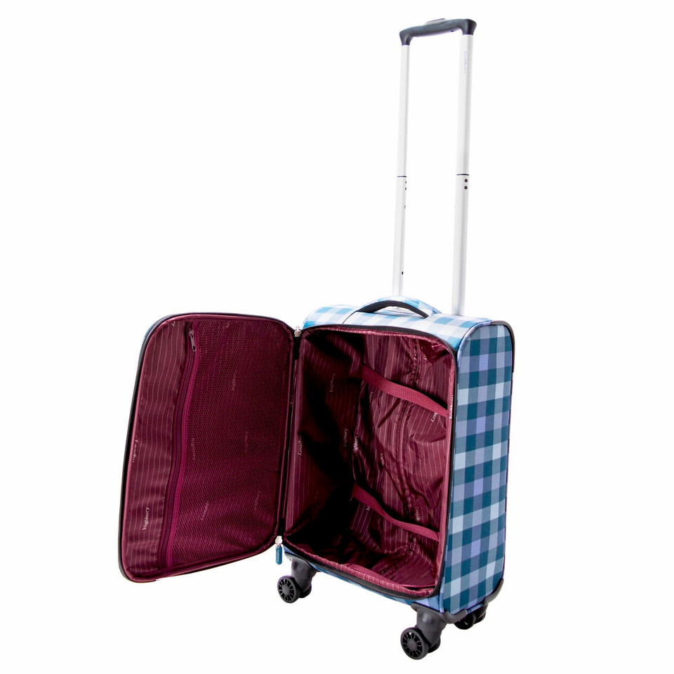 HBY-0104 - HIGHBURY Unique Blue Box Ultra Light Weight Luggage