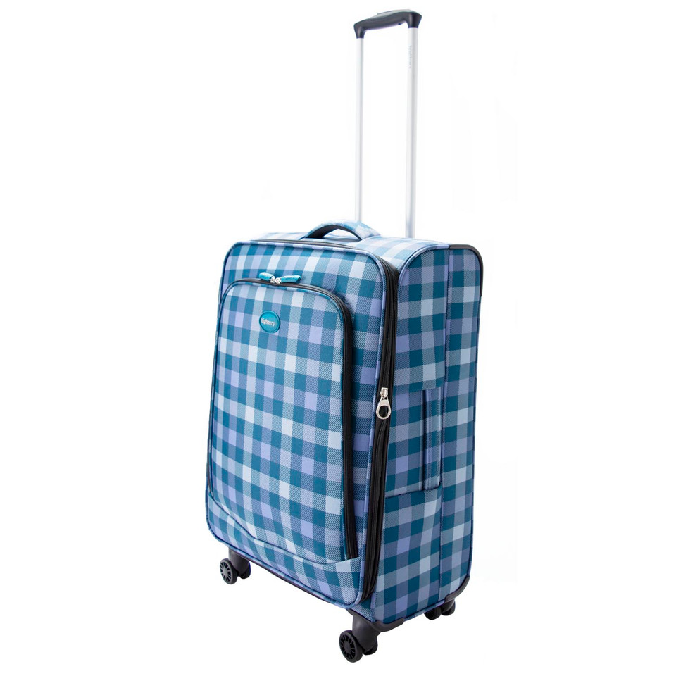 HBY-0104 - HIGHBURY Unique Blue Box Ultra Light Weight Luggage
