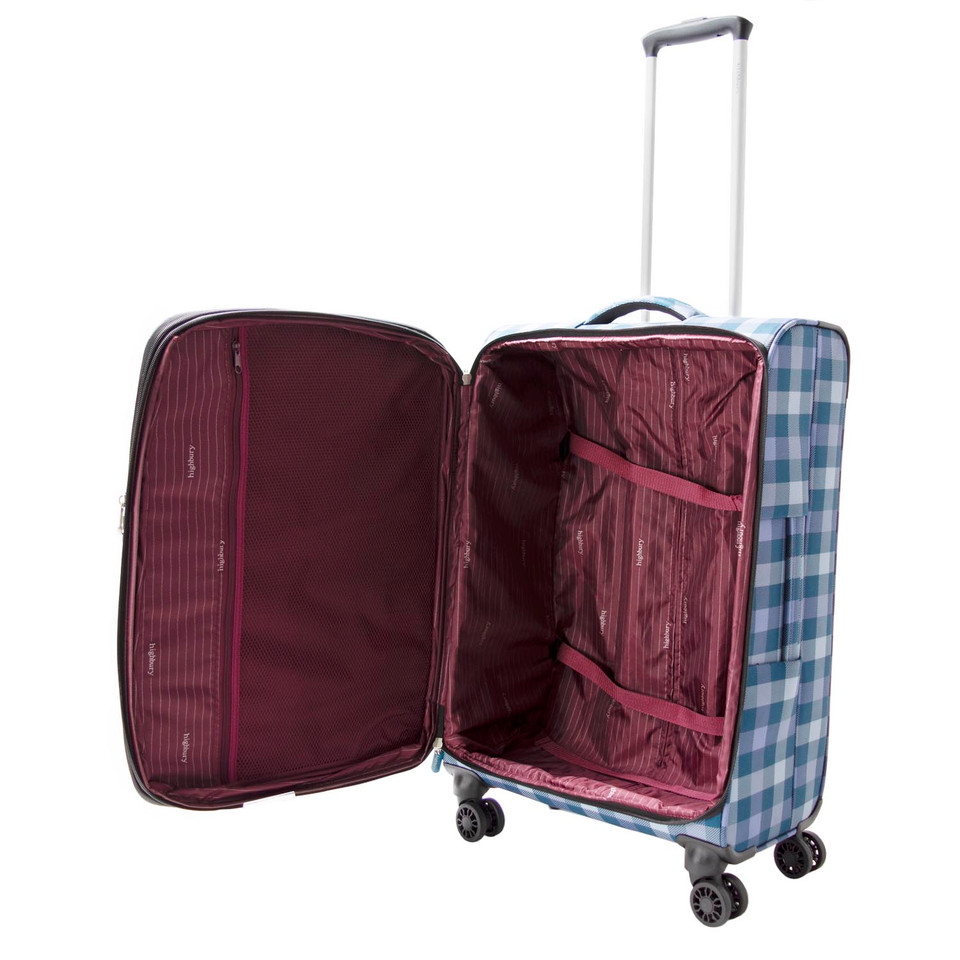 HBY-0104 - HIGHBURY Unique Blue Box Ultra Light Weight Luggage