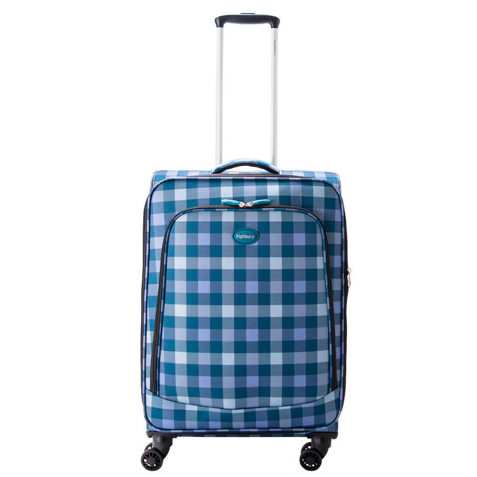 HBY-0104 - HIGHBURY Unique Blue Box Ultra Light Weight Luggage