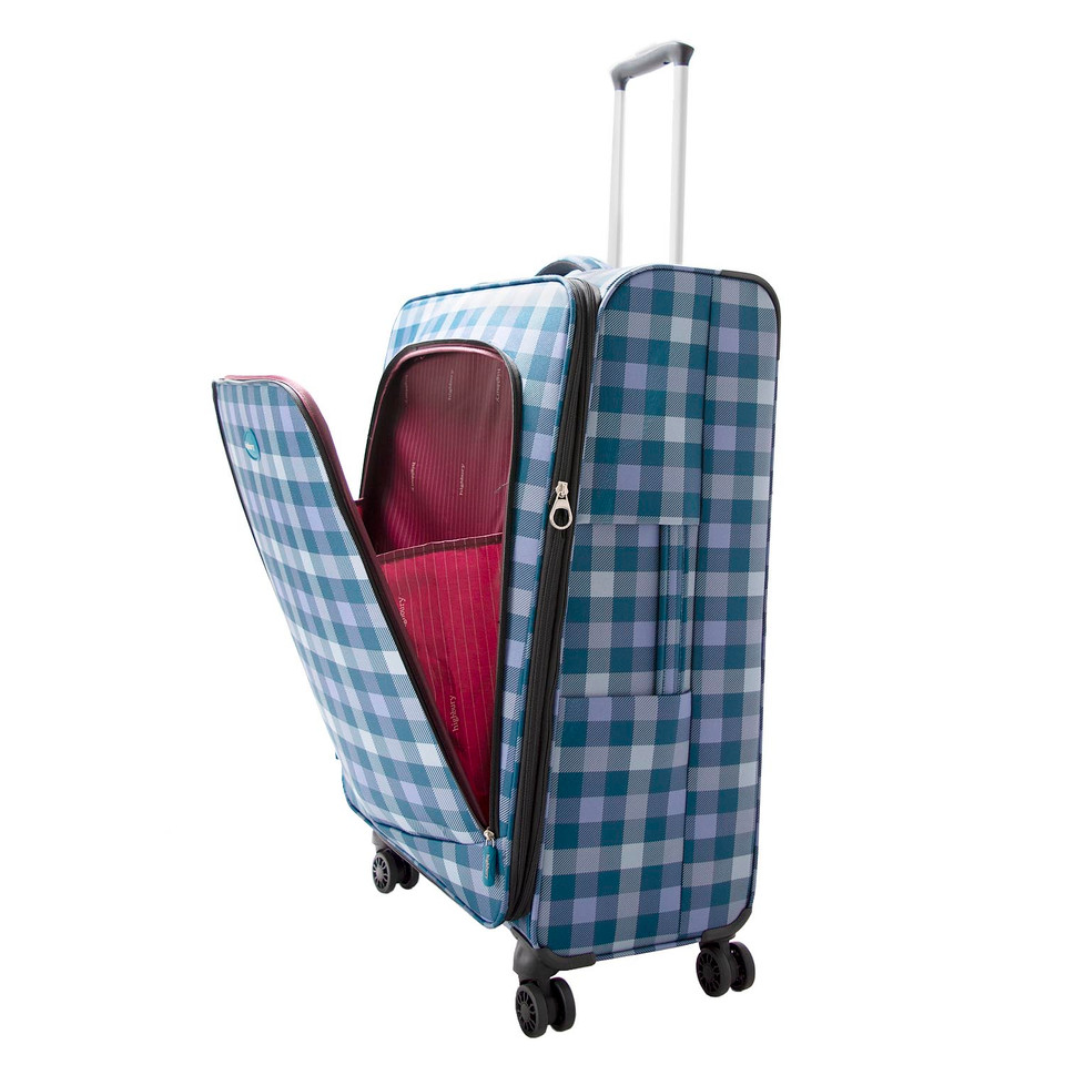 HBY-0104 - HIGHBURY Unique Blue Box Ultra Light Weight Luggage