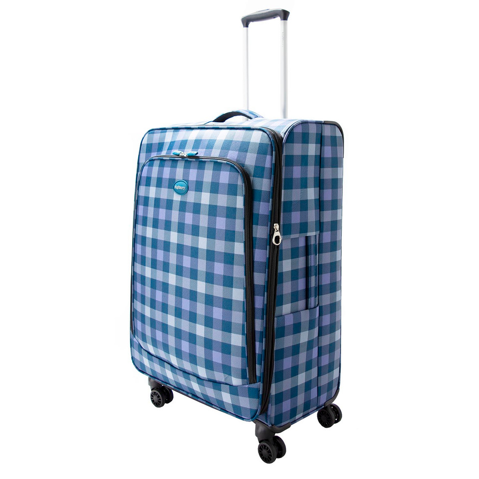 HBY-0104 - HIGHBURY Unique Blue Box Ultra Light Weight Luggage