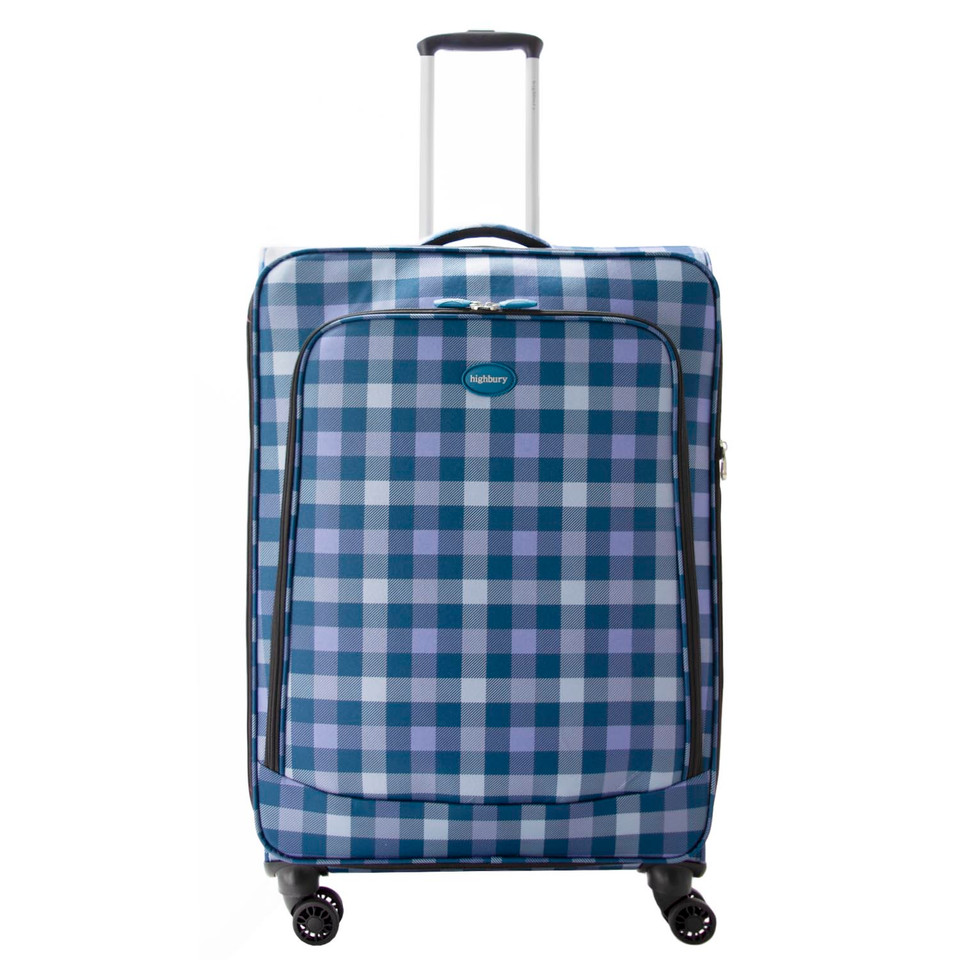 HBY-0104 - HIGHBURY Unique Blue Box Ultra Light Weight Luggage