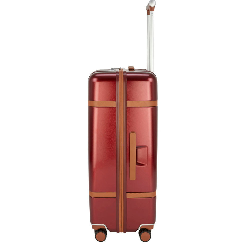 HBY-0171- HIGHBURY - ELEGANCE Burgundy Hard Luggage Cases