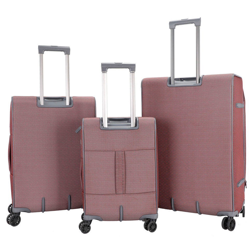 HBY-0172 - HIGHBURY KEPLER Burgundy Ultra Light Weight Luggage