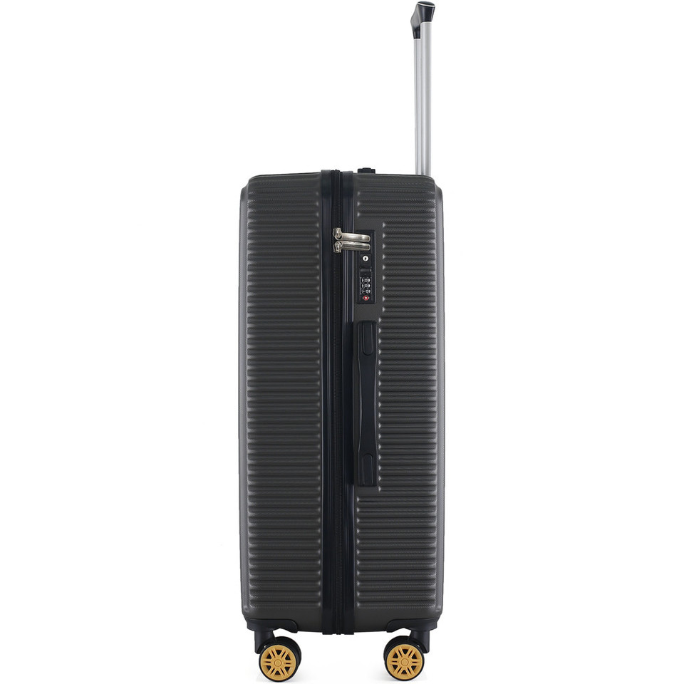 HBY-0168 - Dark Grey - HIGHBURY - Yellowstone Hard Luggage Cases