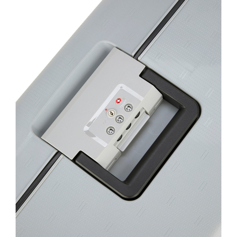 HBY-0173 - Silver - HIGHBURY - Guard Hard Luggage Trolley Cases