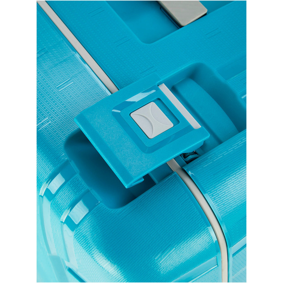 HBY-0173 - Teal - HIGHBURY - Guard Hard Luggage Trolley Cases