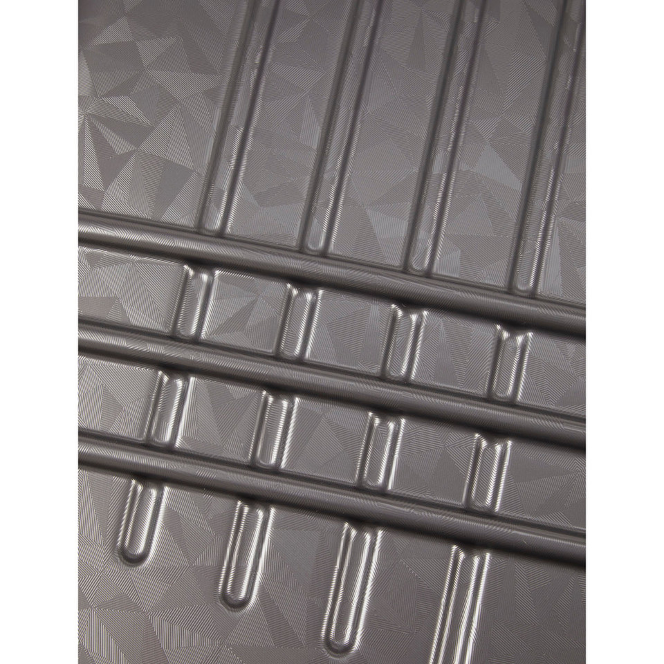 VS-1002 - Dark Grey - Victoria Station Lightweight 8 wheeler ABS Trolley Cases