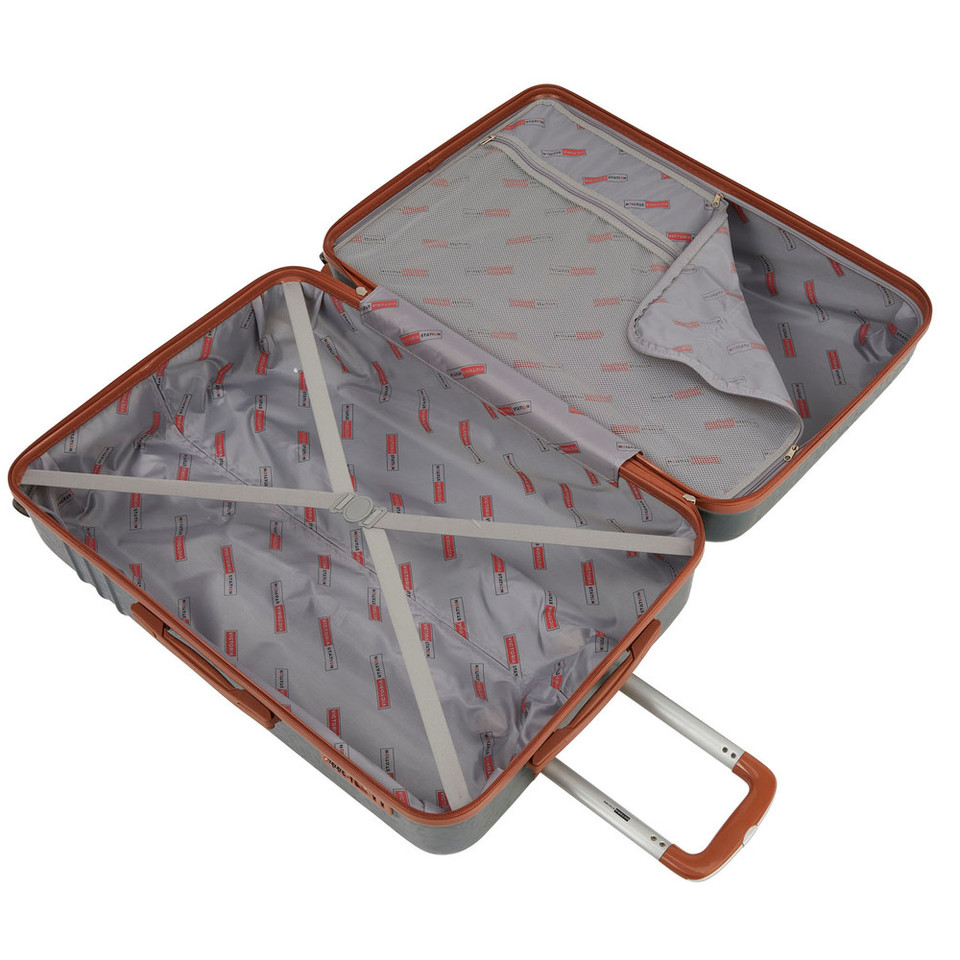 VS-1002 - Forest Green - Victoria Station Lightweight 8 wheeler ABS TrolleyCase