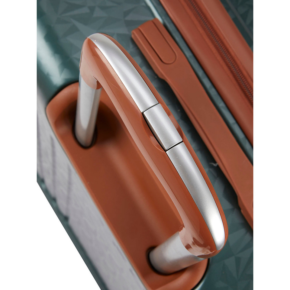 VS-1002 - Forest Green - Victoria Station Lightweight 8 wheeler ABS TrolleyCase