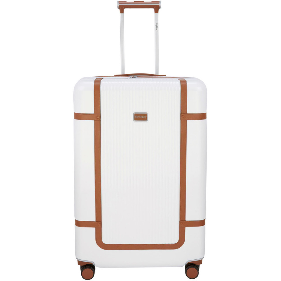 HBY-0171- HIGHBURY - ELEGANCE White Hard Luggage Cases