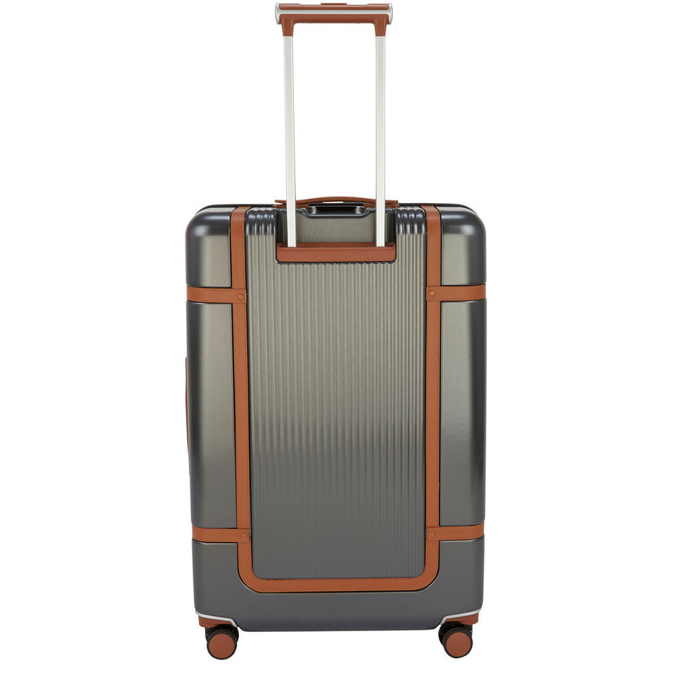 HBY-0171- HIGHBURY - ELEGANCE Dark Grey Hard Luggage Cases