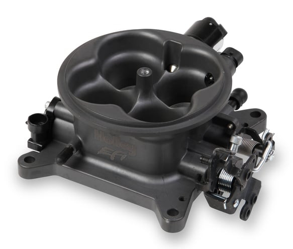Holley EFI Throttle Body 1000cfm 4150 Flange Black Finish