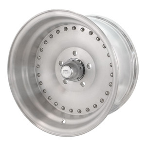 Street Pro 007 Series Wheel Brushed Raw 15x6'' For Ford 5 x 4.5'' Bolt Circle (0) 3.5'' Back Space