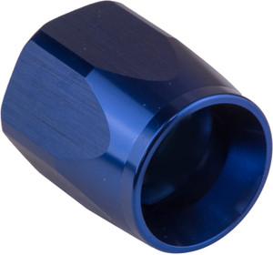 Proflow Replacement Hose End Socket Nut -06AN, Aluminium, Blue