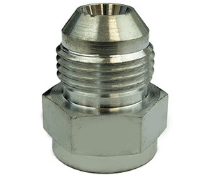 Proflow Female 1/2in. x 20 Inverted Flare To Male -06AN Steel Adaptor