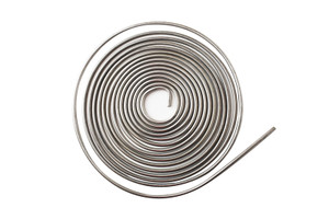 Proflow Stainless Steel 3/16in. Brake Line Tube, 20Ft Coil
